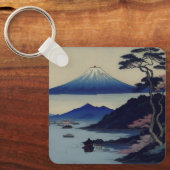 Lake, Pine and Mountain - Japan キーホルダー (正面)