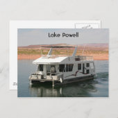 Lake Powell:アリゾナ,ハウスボート5 ポストカード (正面/裏面)