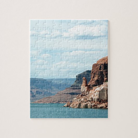 Lake Powell, Glen Canyon，アリゾナ， USA 6 ジグソーパズル (縦)