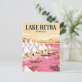 Lake Retba, Dakar, Dakar ポストカード (スタンド正面)