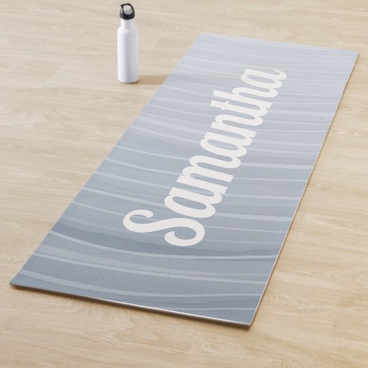 Lake Ripple Lines Meditative Flow ヨガマット (インサイチュ)