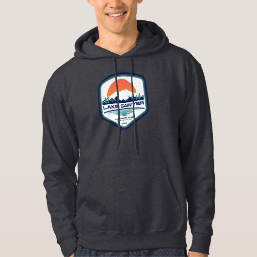 Lake Sawyer Men's Hoodie パーカ (正面)