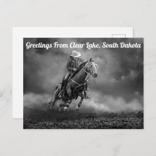 Lake SD Rodeoはがきから澄んの挨拶 ポストカード (正面/裏面)