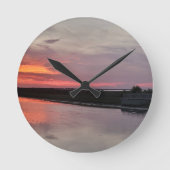 LAKE SKY FUN ラウンド壁時計 (正面)