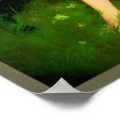 LAKE St Clair Moonlight Memories Travel Pin U ポスター (角)