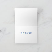 LAKE STYLE  "HAPPY BIRTHDAY SON-IN-LAW" CARD カード (内部)