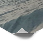 Lake Sunset Glow – Calm Evening Landscape Decor ポスター (角)