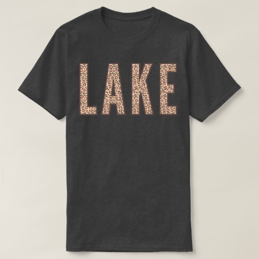 Lake Sunshine and boating water at the lake for wo Tシャツ (デザイン正面)