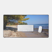 Lake Superior, Brunette Park in Autumn デスクマット (キーボード&マウス)