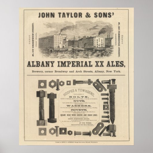 Lake Superior Iowaとミネソタの広告 ポスター (正面)