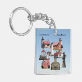 Lake Superior Lightはアクリルキーチェーンを採用 キーホルダー (正面左)