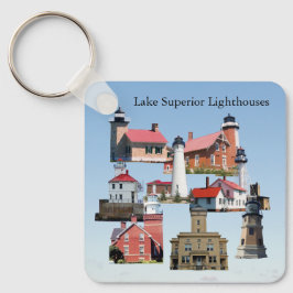 Lake Superior Lightは金属製のキーチェーンを収納 キーホルダー