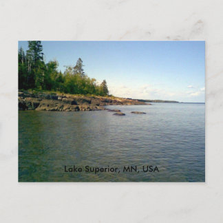 Lake Superior, MN, USAはがき ポストカード