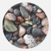 Lake Superior Rocks ラウンドシール (正面)