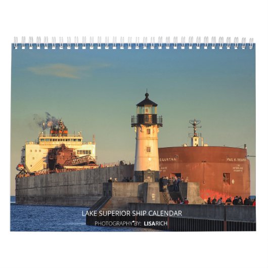 Lake Superior Ship Calendar カレンダー (カバー)