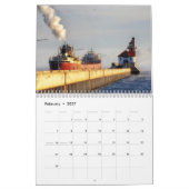 Lake Superior Ship Calendar カレンダー (2月 2027)