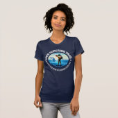 Lake Superior Trail (ハイカーC) Tシャツ (正面フル)