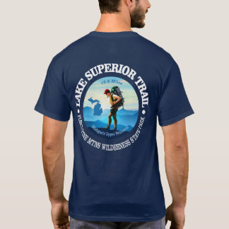 Lake Superior Trail (ハイカーC) Tシャツ