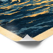  Lake Superior, USA, in a classic retro ポスター (コーナー)