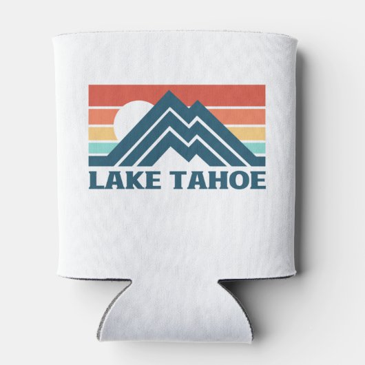 LAKE TAHOE，カリフォルニア 缶クーラー (裏面)