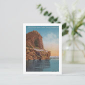 Lake Tahoe, CA - Lake ViewのCave Rock ポストカード (スタンド正面)