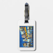 Lake Tahoe California CAラージレター ラゲッジタグ (裏面縦)