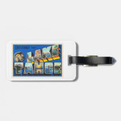 Lake Tahoe California CAラージレター ラゲッジタグ (裏面横)