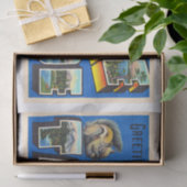 Lake Tahoe California CA大文字はがき 薄葉紙 (ギフト)