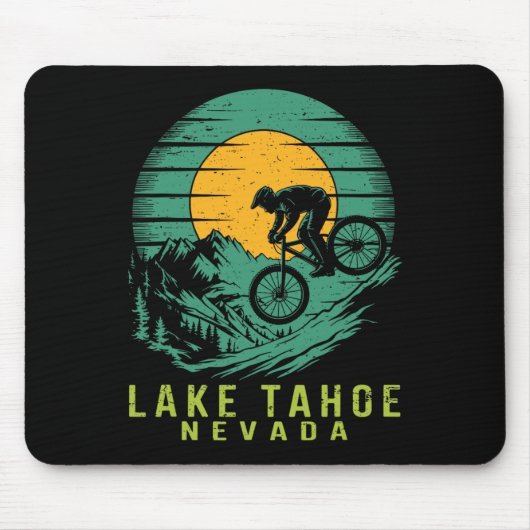 Lake Tahoe Nevada Mountain Biking Adventure  マウスパッド (正面)