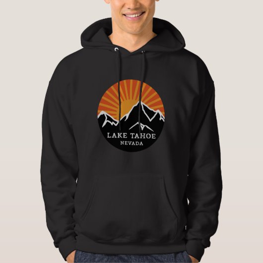 Lake Tahoe Nevada Mountains Souvenir Memorabilia W パーカ (正面)