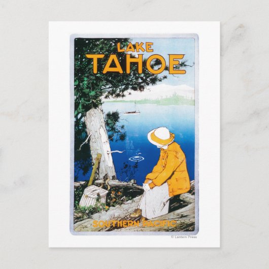 Lake Tahoe Promotion PosterLake Tahoe, CA ポストカード (正面)