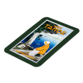 Lake Tahoe Promotion PosterLake Tahoe, CA マグネット (左側)