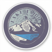 Lake Tahoe Vinyl Sticker シール (正面)