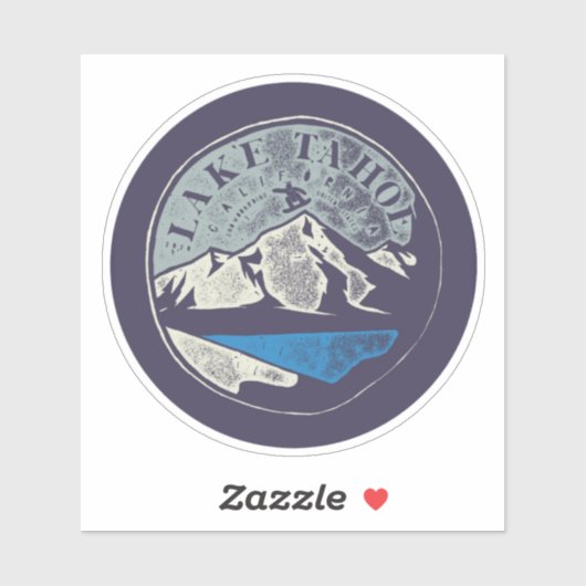 Lake Tahoe Vinyl Sticker シール (シート)