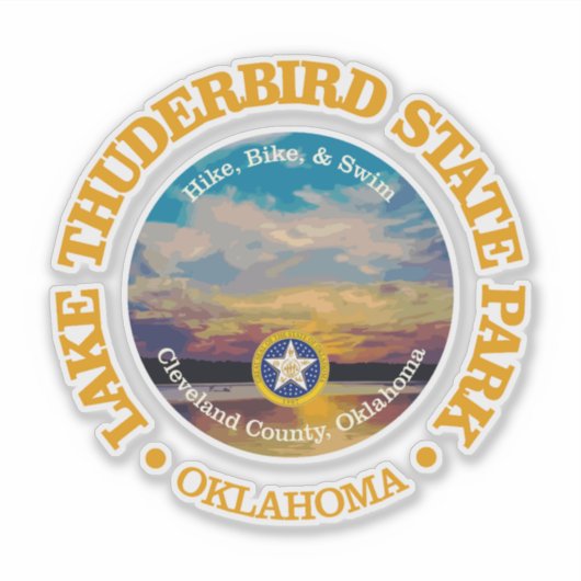 Lake Thunderbird SP シール (正面)