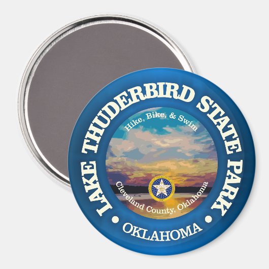 Lake Thunderbird SP マグネット (正面/裏面)