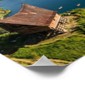 Lake Toba Sumatra Indonesia Volcano Landscape ポスター (角)