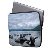 Lake view ラップトップスリーブ (正面左)