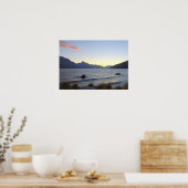 Lake Wakatipu at Sunset, Queenstown, NZ ポスター (キッチン)