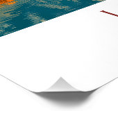 Lake Wakatipu Print | New Zealand Wall Art ポスター (コーナー)