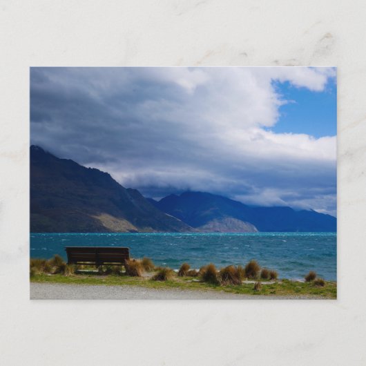Lake Wakatipu, Queenstown, New Zealand – はがき (正面)