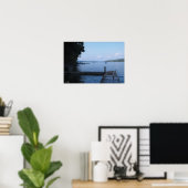 Lake Wallenpaupack:波止場 ポスター (ホームオフィス)