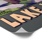 Lake Wallenpaupack Pennsylvania Poconos Travel ポスター (角)