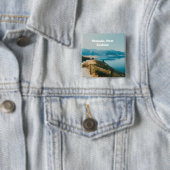 Lake Wanaka, South Island, New Zealand 缶バッジ (インサイチュ)