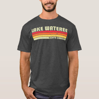 LAKE WATEREE SOUTH CAROLINA Funny Fishing Summer Tシャツ