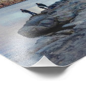 Lake Watson Mindscape – アリゾナ州プレスコット フォトプリント (角)