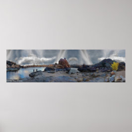 Lake Watson Mindscape, Prescott Arizona ポスター