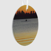Lake Wendouree Calm Before Nightfall オーナメント (正面)