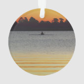 Lake Wendouree Calm Before Nightfall オーナメント (裏面)