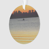 Lake Wendouree Calm Before Nightfall オーナメント (正面)